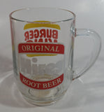 Vintage Hires Root Beer Soda Pop Beverage Burger King Restaurants Clear Large Round Glass Mug