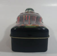 2003 Coca-Cola Coke Soda Pop Bottle Shaped Embossed Tin Container