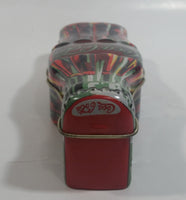 2003 Coca-Cola Coke Soda Pop Bottle Shaped Embossed Tin Container