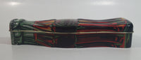 2003 Coca-Cola Coke Soda Pop Bottle Shaped Embossed Tin Container