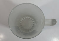 Coca-Cola Coke Soda Pop Polar Bear in Jeans 6 3/4" Tall Heavy Frosted Glass Mug