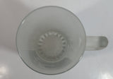 Coca-Cola Coke Soda Pop Polar Bear in Jeans 6 3/4" Tall Heavy Frosted Glass Mug