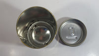 Zellers Holiday Joy Coca-Cola Coke Soda Pop Christmas Santa Themed 7 3/4" Tall Can Shaped Metal Coin Bank