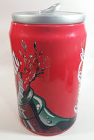 2001 Gibson Enjoy Coca-Cola Coke 11" Tall Large Can Shaped Ceramic Cookie Jar