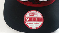 New Era 9Fifty Chicago Bulls NBA Basketball Sports Team Medium-Large A-Frame Snapback Hat Embroidered Raised Lettering