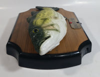 1999 Gemmy Big Mouth Billy Bass Singing Moving Fish On Plaque Novelty Collectible No Adapter Battery Tested Working