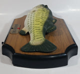 1999 Gemmy Big Mouth Billy Bass Singing Moving Fish On Plaque Novelty Collectible No Adapter Battery Tested Working