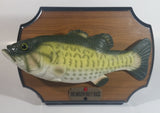 1999 Gemmy Big Mouth Billy Bass Singing Moving Fish On Plaque Novelty Collectible No Adapter Battery Tested Working