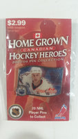 2003/04 NHL Canadian Home Grown Hockey Heroes Pins Collection New in Package Sold Individually