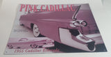 Pink 1955 Cadillac Eldorado Dual-Carbureted  331-cid V-8 Engine Tin Metal Sign 12" x 15"