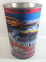 Rare HTF Dupont Hendrick Motorsports #24 Jeff Gordon 15" Tall Metal Trash Can - Like New Condition