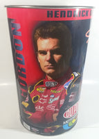 Rare HTF Dupont Hendrick Motorsports #24 Jeff Gordon 15" Tall Metal Trash Can - Like New Condition