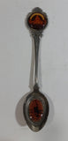 Vintage Rare Victoria, British Columbia, Canada Enamel Sealand of the Pacific Metal Silverplated Steel Spoon with Enamel Bowl