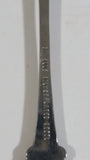 Vintage Rare Victoria, British Columbia, Canada Enamel Sealand of the Pacific Metal Silverplated Steel Spoon with Enamel Bowl