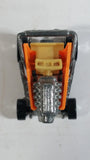 2001 Hot Wheels Express Lane Gator Bait Market Neon Orange Grocery Shopping Cart Die Cast Toy Car Vehicle