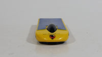 1998 Hot Wheels First Editions Solar Eagle III Yellow Plastic and Die Cast Toy Car Vehicle