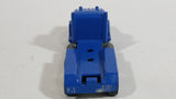 1999 Hot Wheels Peterbilt Dump Truck Semi Rig Blue Die Cast Toy Car Vehicle