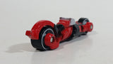 2007 Hot Wheels Motoblade Motorcycle Red Die Cast Toy Motorbike Vehicle McDonald's Happy Meal