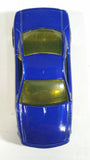 2009 Hot Wheels Trick Tracks Speed Hill Muscle Tone Metalflake Blue w/ Flames Die Cast Toy Car Vehicle