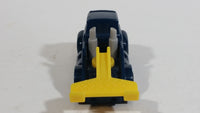 1997 Hot Wheels Tow Truck Dark Blue Plastic Body Die Cast Toy Car Vehicle McDonald's Happy Meal