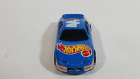 2000 Hot Wheels Racer Nascar #44 7/20 Blue Die Cast Toy Race Car Vehicle McDonald's Happy Meal