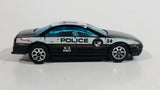 1997 Hot Wheels '93 Warner Oldsmobile Aurora Black and White #54 Police Cop K-9 Unit Cruiser Die Cast Toy Car Vehicle 7SP