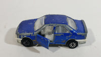 Majorette Peugeot ML 16 No. 218 Blue 1/62 Scale Die Cast Toy Car Vehicle with Opening Doors