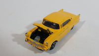 Ertl '57 Chevy Bel Air Yellow Die Cast Toy Car Vehicle with Opening Hood - Hong Kong