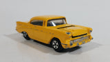 Ertl '57 Chevy Bel Air Yellow Die Cast Toy Car Vehicle with Opening Hood - Hong Kong