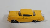 Ertl '57 Chevy Bel Air Yellow Die Cast Toy Car Vehicle with Opening Hood - Hong Kong