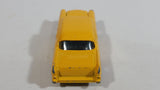 Ertl '57 Chevy Bel Air Yellow Die Cast Toy Car Vehicle with Opening Hood - Hong Kong