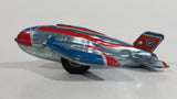 2011 Schylling Vintage Style Jet Airplane Plane Tin Toy Reproduction