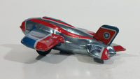 2011 Schylling Vintage Style Jet Airplane Plane Tin Toy Reproduction