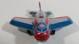 2011 Schylling Vintage Style Jet Airplane Plane Tin Toy Reproduction