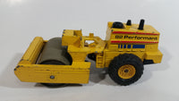 Vintage Majorette 82 Performant Steam Roller 1/56 Scale Yellow Die Cast Toy Road Construction Vehicle