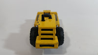 Vintage Majorette 82 Performant Steam Roller 1/56 Scale Yellow Die Cast Toy Road Construction Vehicle