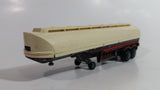 Vintage Majorette Petro Canada Gas Oil Fuel Tanker Semi Tractor Trailer White Die Cast Toy Vehicle
