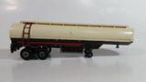 Vintage Majorette Petro Canada Gas Oil Fuel Tanker Semi Tractor Trailer White Die Cast Toy Vehicle