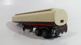 Vintage Majorette Petro Canada Gas Oil Fuel Tanker Semi Tractor Trailer White Die Cast Toy Vehicle