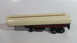 Vintage Majorette Petro Canada Gas Oil Fuel Tanker Semi Tractor Trailer White Die Cast Toy Vehicle