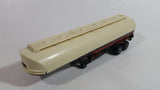 Vintage Majorette Petro Canada Gas Oil Fuel Tanker Semi Tractor Trailer White Die Cast Toy Vehicle