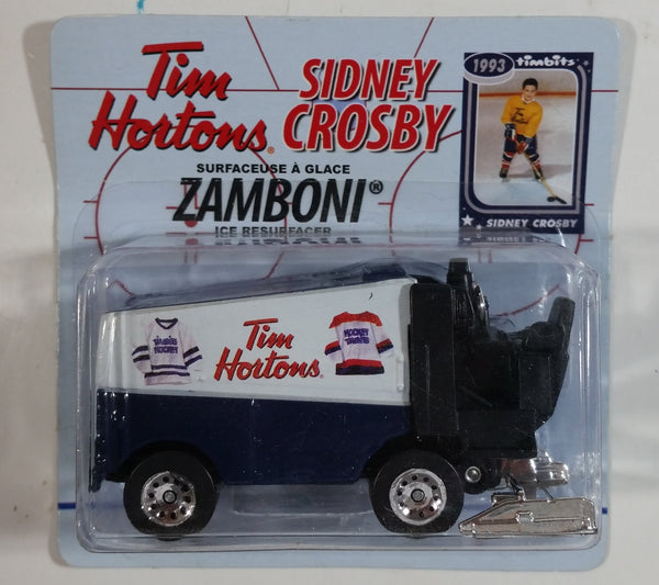 2012 Top Dog Collectibles Sidney Crosby 1993 Tim Hortons Timbits Ice Hockey Player Themed Zamboni Ice Resurfacer Die Cast Toy Car Vehicle New in Package