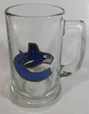 Vancouver Canucks NHL Ice Hockey Team 5 1/2" Tall Glass Beer Mug