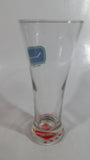 Vancouver Canucks NHL Ice Hockey Circa 1970/71 Vintage Logo 7" Tall Clear Pilsner Glass with Red NHL Crest Bottom