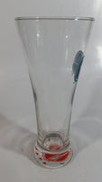 Vancouver Canucks NHL Ice Hockey Circa 1970/71 Vintage Logo 7" Tall Clear Pilsner Glass with Red NHL Crest Bottom