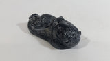 Mother Beaver and Baby Beaver Soapstone Carved Sculpture Ornament