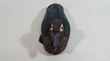 Female Wood Duck Miniature Resin Wildlife Bird Sculpture 8" Long