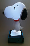 2015 Peanuts Worldwide Snoopy Cartoon Comic Strip Character 11 1/2" Tall Light Up Dog Shaped Glowing Lamp