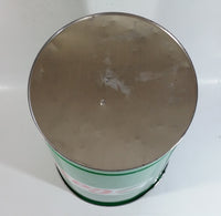 Castrol Motor Oil Green 15" Tall Metal Trash Can GUC