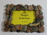The Unique Collection River Rock Fishing Fish Themed 3 1/2" x 5" Resin Picture Photo Frame